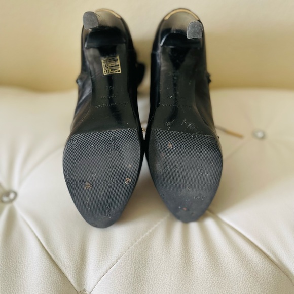 Burberry beautiful Brogue Manners boots 100 Platform Ankle 36 - Picture 6 of 11